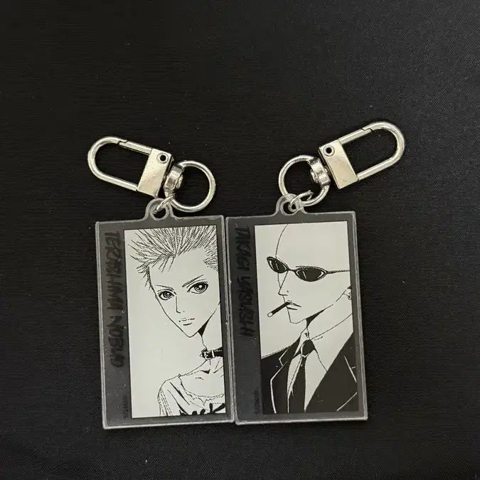 [BUNJANG] Toonique Busan Nana Collaboration Cafe Acrylic Keychain / 부산 투니크 나나 nana 콜라보카페 야자와아이 야스 노부 아크릴 키링