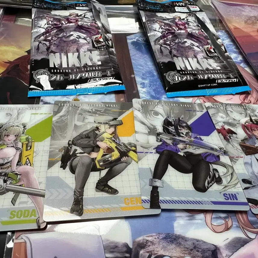 [BUNJANG] Nihon Kankou Metal Card / 니케 건걸 메탈카드