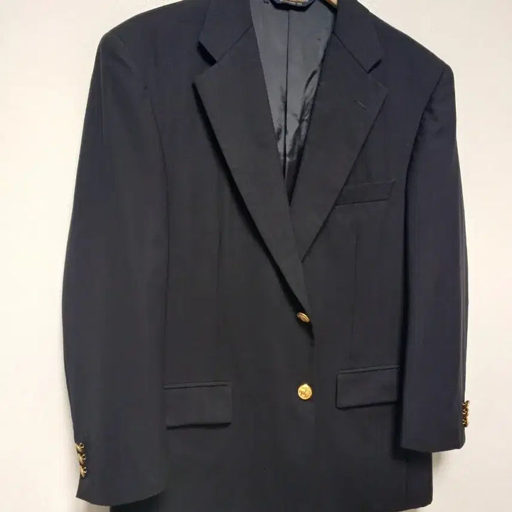[BUNJANG] Brooks Brothers Gold Button Navy Wool Blend Blazer Jacket / 브룩스브라더스 금장 자켓 95사이즈