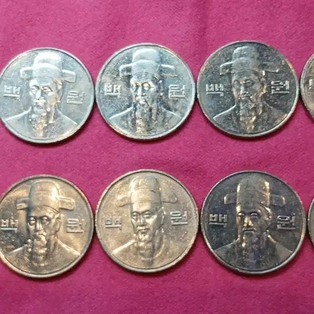 [BUNJANG] 1966 100 Won Coin Bundle (10 pcs) / 2016년 100원 동전 10개 묶음