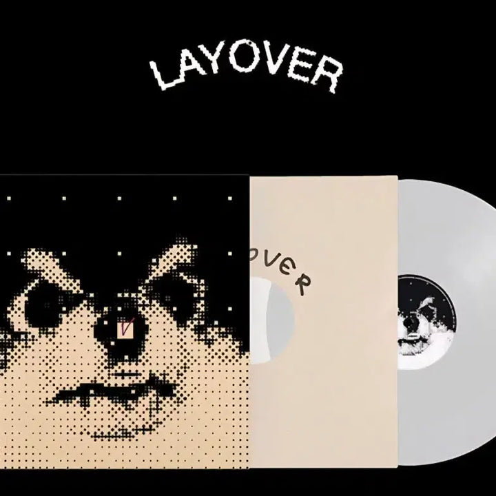 [BUNJANG] BTS V Layover Color LP (Sealed) / 미개봉) 뷔 V - Layover [컬러 LP]