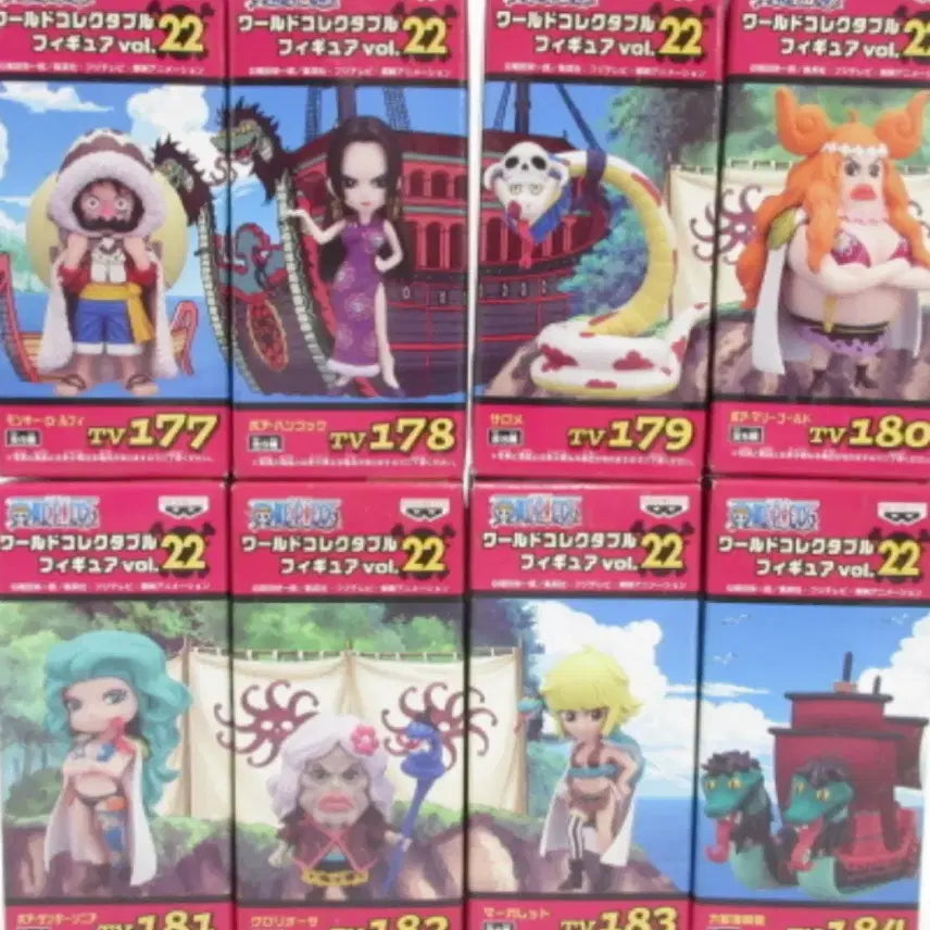 [BUNJANG] One Piece World Collectable Figure Vol. 22 Luffy, Hancock (Sealed) / [미개봉] 원피스 월콜 [ 22탄 루피, 핸콕 등 ]월드 콜렉터블 피규어