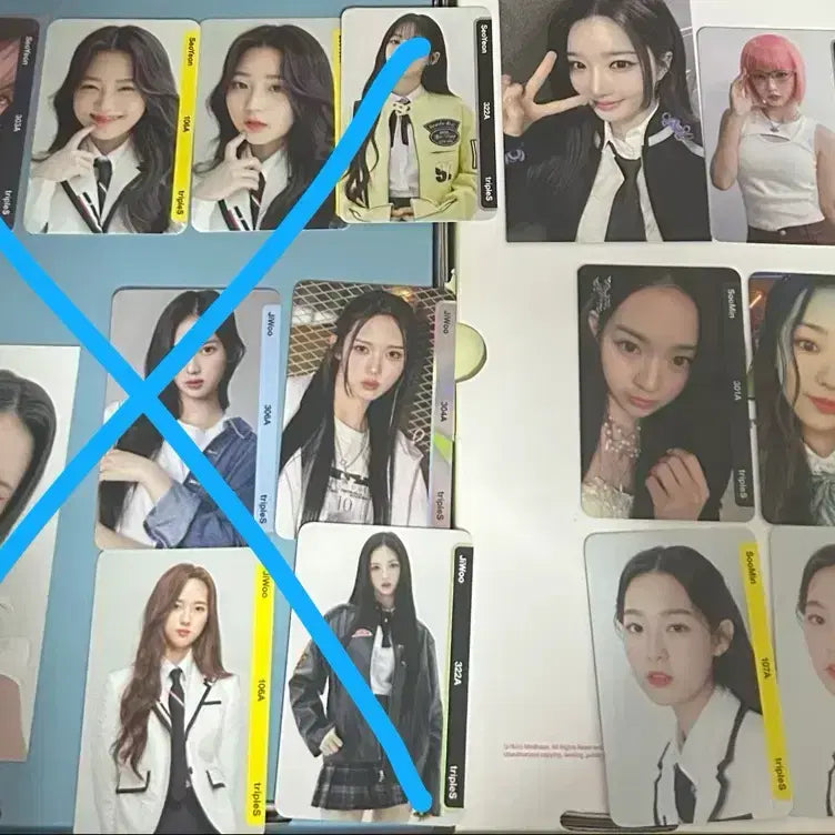 [BUNJANG] tripleS Yooyeon Sumin Object Photocard POB / 트리플에스 유연 수민 실물 오브젝트 포카 특전 굿즈 양도 판매