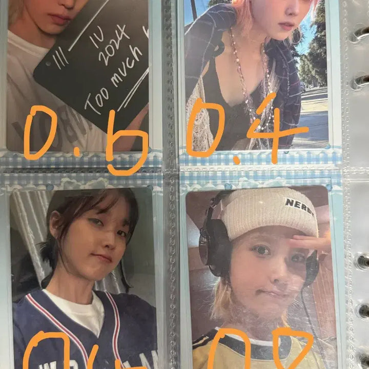 [BUNJANG] IU Concert The Winning Love Poem Ggot-gapi Special Golden Hair POB Photocard / 아이유 포카 콘서트 더 위닝 러브포엠 꽃갈피 스페셜 금발 특전