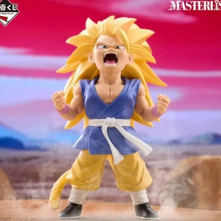 [BUNJANG] Bandai Ichiban Kuji Dragon Ball Master Roshi GT Dai-ma GT Super Saiyan 3 &amp; 4 Son Gohan Childhood Bundle Set / 드래곤볼 피규어 3종 일괄