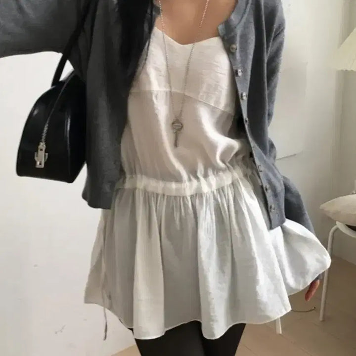 [BUNJANG] Nobiyaka Layered Dress / 노비야카 레이어드 원피스