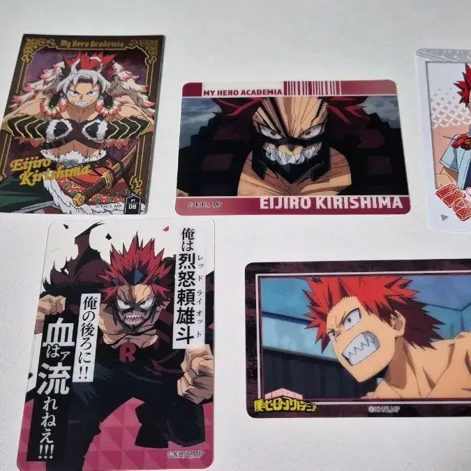 [BUNJANG] My Hero Academia Kirishima Eijiro Paper Set / 히로아카 키리시마 지류 일괄 판매