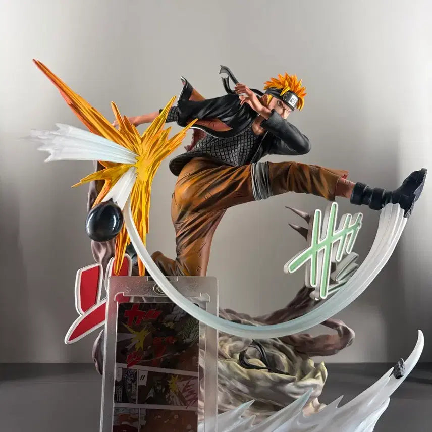 [BUNJANG] Super Model Naruto "Rasengan Kick" Resin Figure / supermodel 나루토 레진 판매합니다