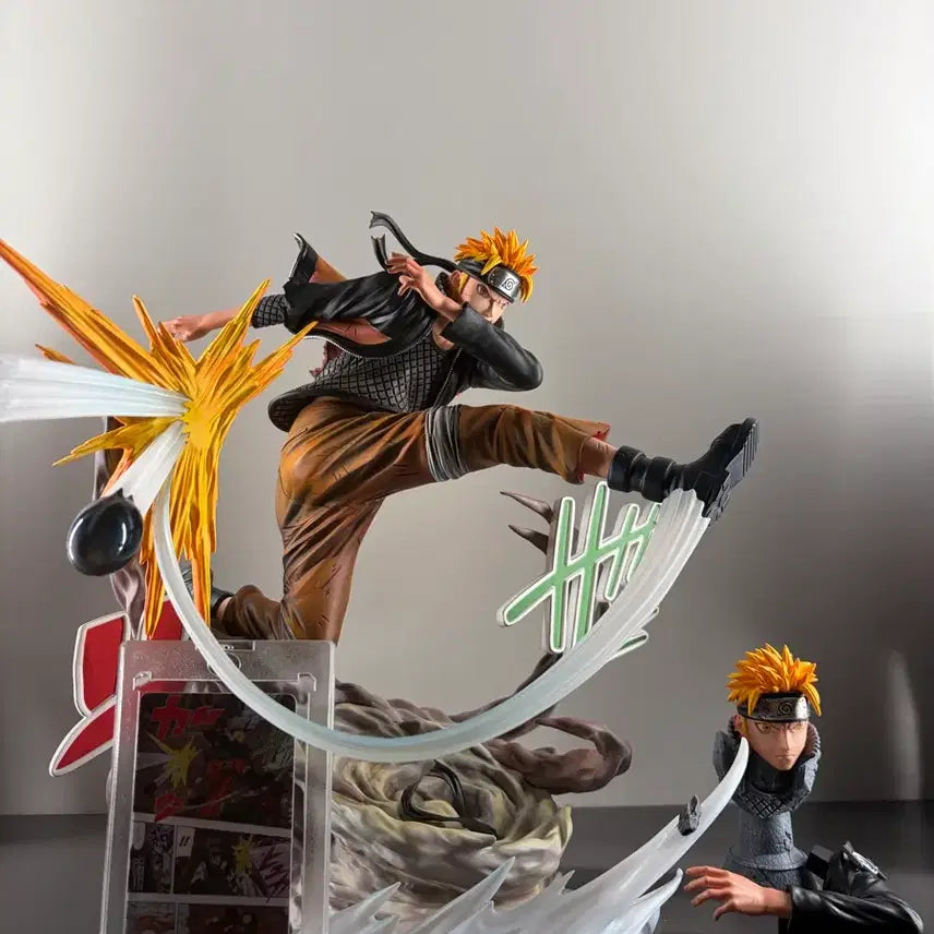 [BUNJANG] Super Model Naruto "Rasengan Kick" Resin Figure / supermodel 나루토 레진 판매합니다