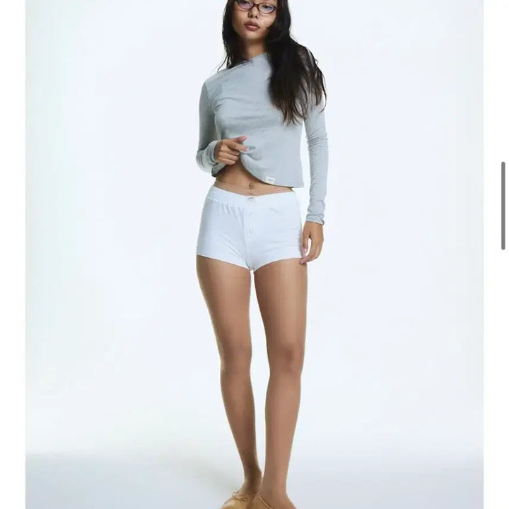 [BUNJANG] Glony G Modal Button Shorts / 글로니 G MODAL BUTTON SHORTS