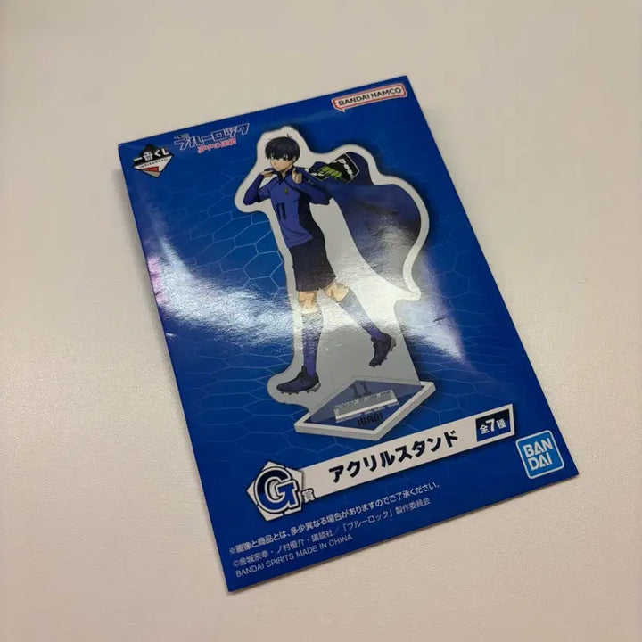 [BUNJANG] Blue Lock Yoichi Isagi Kuji Acrylic Stand / 블루록 이사기 요이치 쿠지 아크릴 스탠드 + 핀버튼