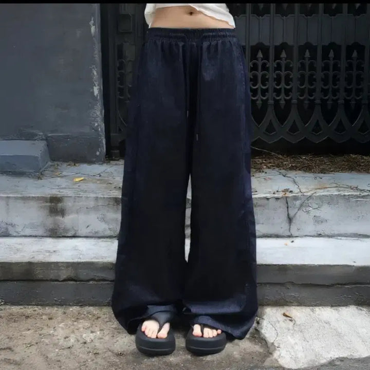 [SOLD OUT] 모디무드 썸머 생지 와이드 팬츠