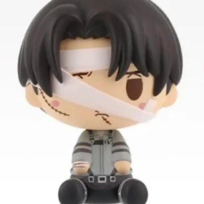 [BUNJANG] Attack on Titan Levi Chokonoko Figure / 진격의거인 제일복권 리바이 초코노코
