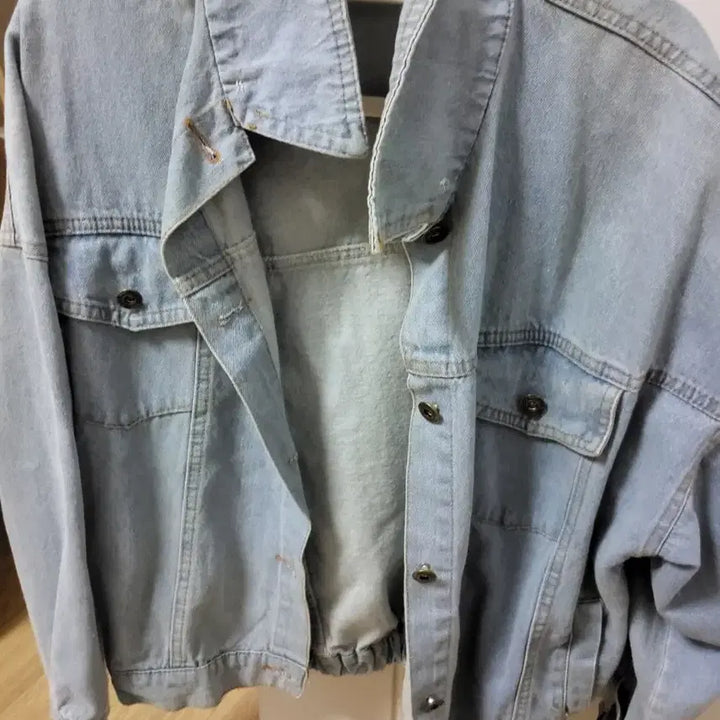 [BUNJANG] Light Wash Denim Jacket / 연청 데님 자켓