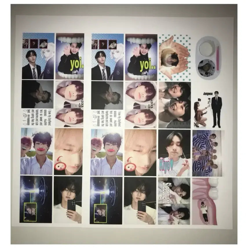 [BUNJANG] ENHYPEN Sunghoon Freeware Sticker / 엔하이픈 정원 프리쿠라 스티커 비공굿 양정원