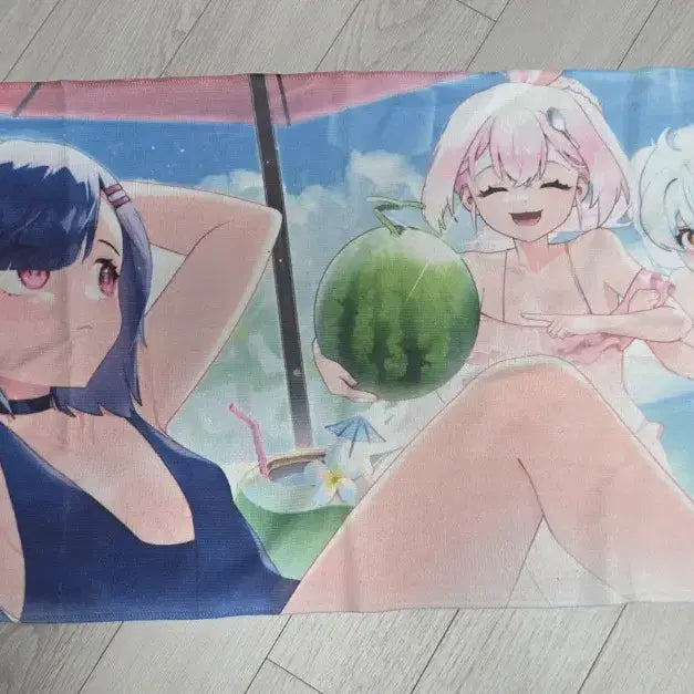 [BUNJANG] Erai Beach Towel (Gupalchil, Lee Hayan, Nangsut) / 에라이 비치타올(구팔칠,이하얀,낭숟