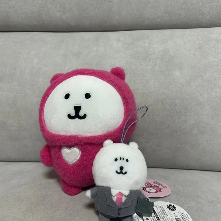 [BUNJANG] Damgomi Lovegom Company Worker Beer Gentleman Mascot Plush Set / 일괄 세트 파격 할인 담곰이 러브곰 회사원 맥주 신사 마스코트 누이