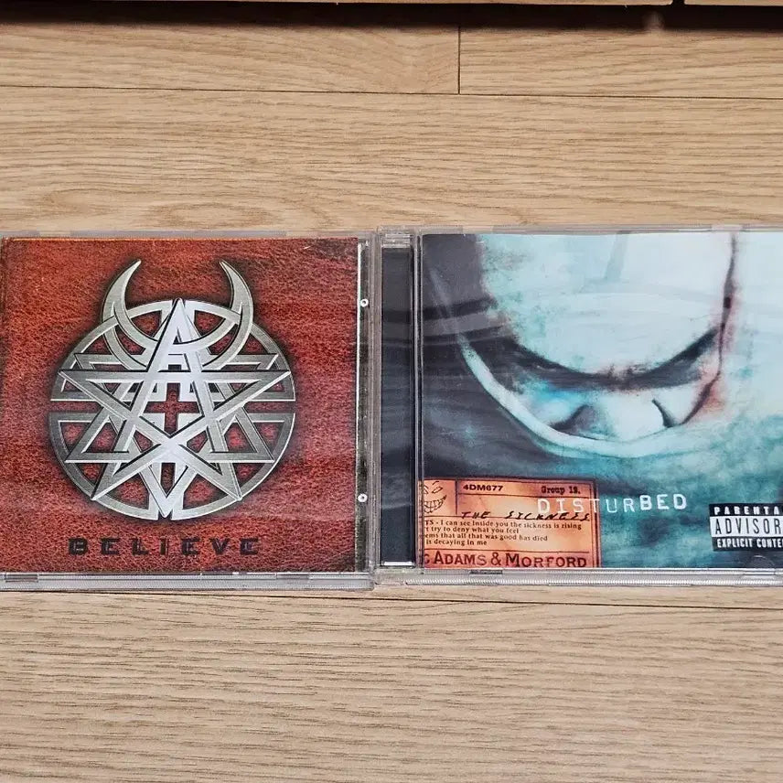[BUNJANG] Disturbed The Sickness &amp; Believe Album Bundle / Disturbed -The Sickness, Believe 앨범 판매