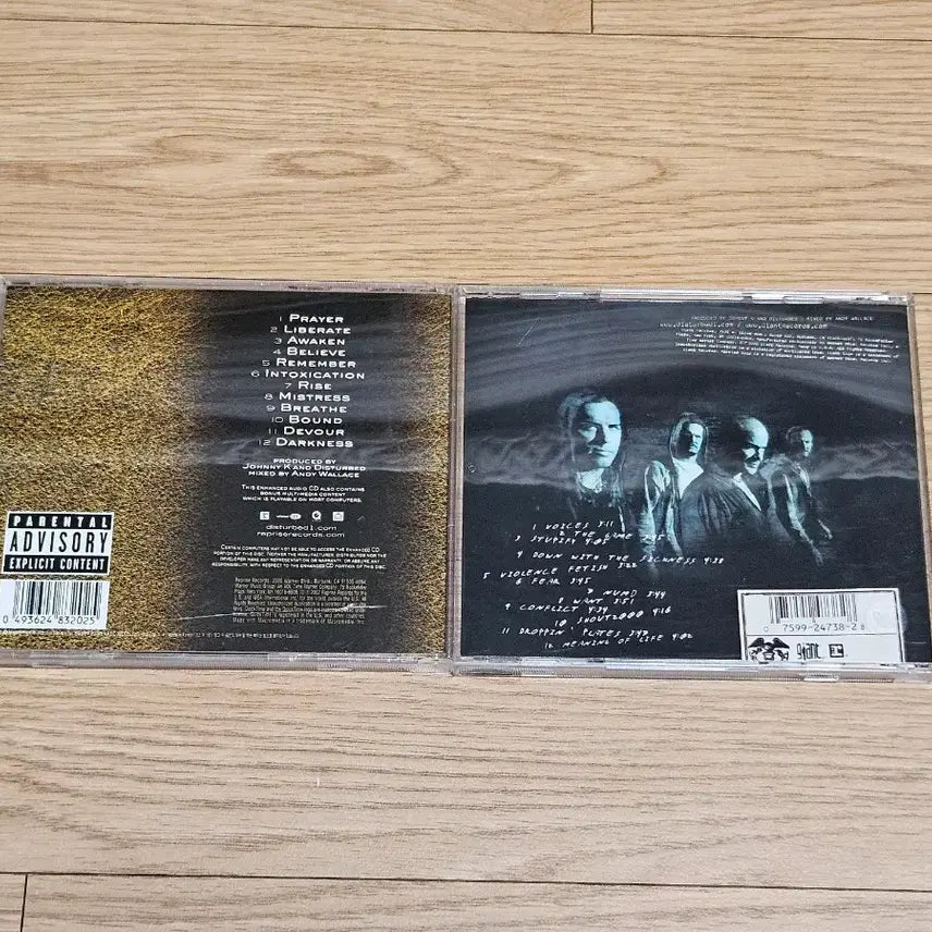 [BUNJANG] Disturbed The Sickness &amp; Believe Album Bundle / Disturbed -The Sickness, Believe 앨범 판매
