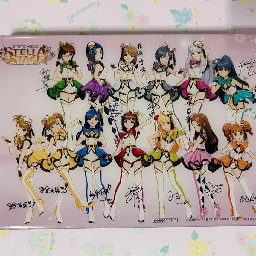 [BUNJANG] The Idolmaster Stella Stage Crystal Clear Frame Special Bonus / 아이돌마스터 아이마스 스텔라 스테이지 크리스탈 클리어 액자 특전
