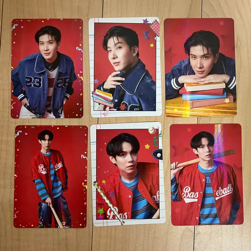 [BUNJANG] GMMTV FirstKhaotung Photocard Set / 찌엠 GMMTV 펏땅 back to school 시크릿 포카 세트