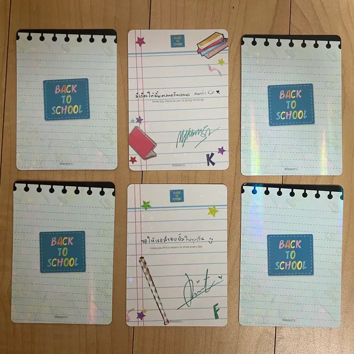 [BUNJANG] GMMTV Perthsaint "Back to School" Secret Photocard Set / 찌엠 GMMTV 펏땅 back to school 시크릿 포카 세트
