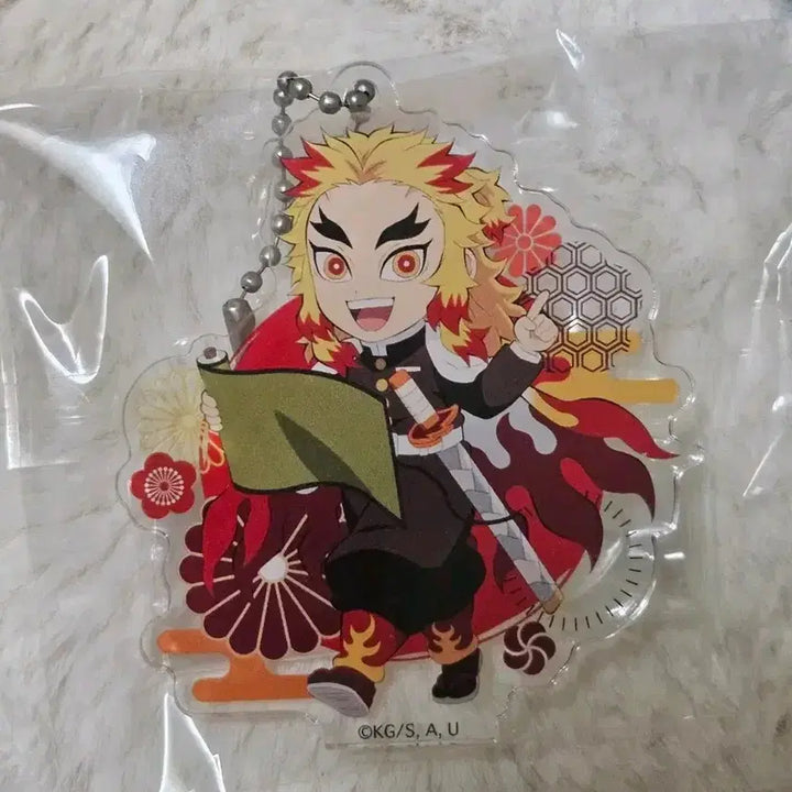 [BUNJANG] Demon Slayer Kyojuro Rengoku Walking Acrylic Stand / 귀멸의 칼날 렌고쿠 쿄쥬로 가도걷기 산책 아크릴