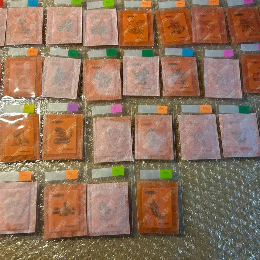 [BUNJANG] Pokemon 30th Anniversary Ppibbi Sealed Bundle Set / 30주년 포켓몬 띠부씰 미개봉 일괄 저렴히 판매합니다