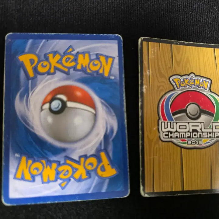 [BUNJANG] Rare 2013 World Championship Machamp &amp; Luvdisc English Pokemon Cards / 희귀) 괴력몬 옛날카드, 풍란 영미판 2013 월챔카드