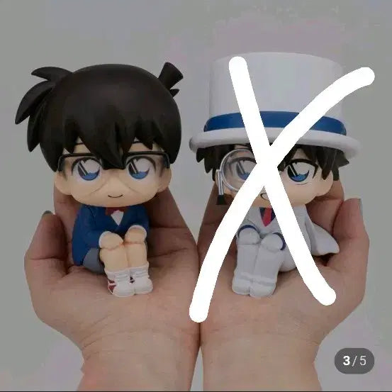 [BUNJANG] Detective Conan Kid &amp; Conan Split Set / 명탐정 코난 키드 특전 룩업 분철