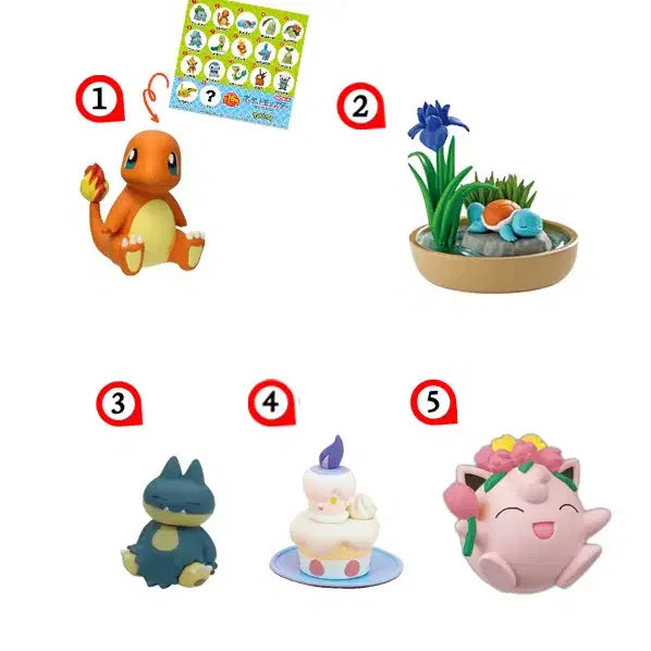 [BUNJANG] Pokemon Chocolate Egg Sweet Mascot All of Snorlax Pokapoka Biyori 2 Collection / 포켓몬 초코에그/스위트 마스코트/분재/모두의 잠만보/포카포카 비요리2