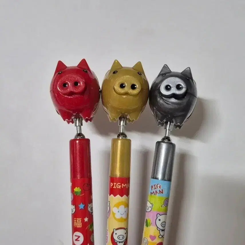 [BUNJANG] Lucky Pig Mechanical Pencil / 고전문구 행운의 돼지 샤프
