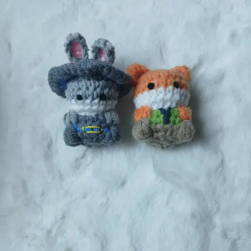 [BUNJANG] Zootopia Judy Knitted Amigurumi / 주토피아 주디 뜨개
