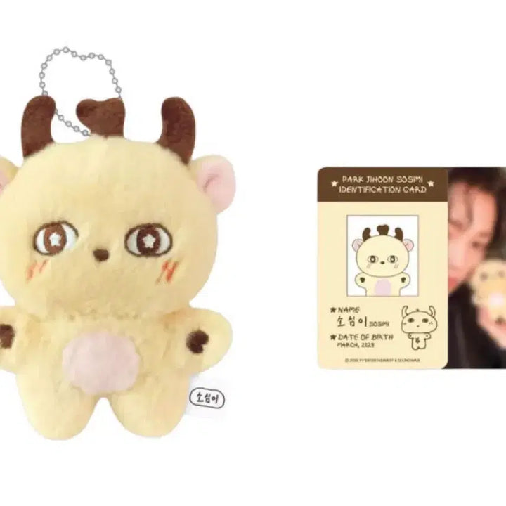 [BUNJANG] Park Jihoon Sosimyi Doll Keychain / 박지훈 소심이 인형 키링