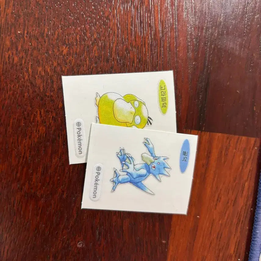 [BUNJANG] Pokemon Sticker 1st Generation Squirtle &amp; Wartortle / 포켓몬띠부씰 1세대 멍청이듀오