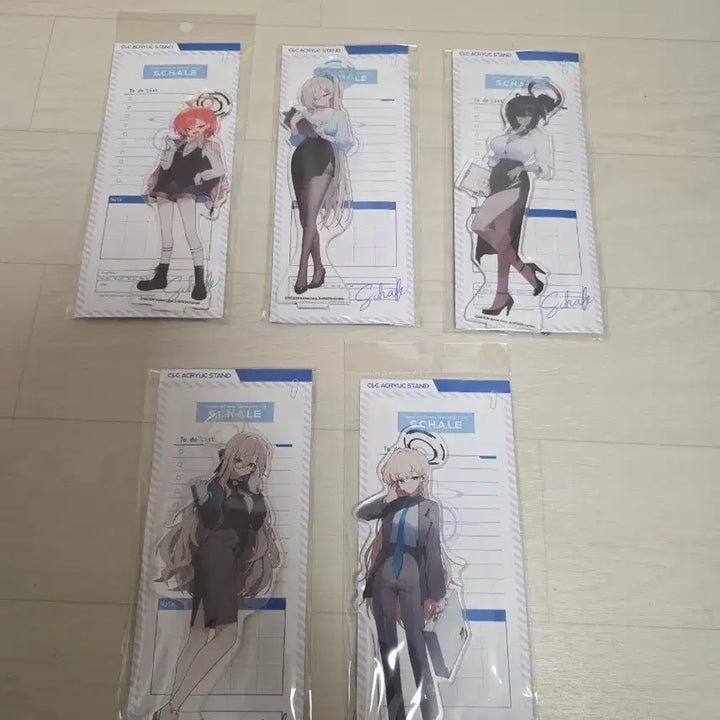 [SOLD OUT] 블루아카이브 공식 및 콜라보 아크릴 스탠드 판매합니다.