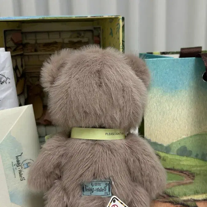 [BUNJANG] Teddy Tales Brownie Bear Long Fur S Limited Edition / 26일 오늘만 이 가격/테디테일즈 브라우니 베어 장모S 새상품