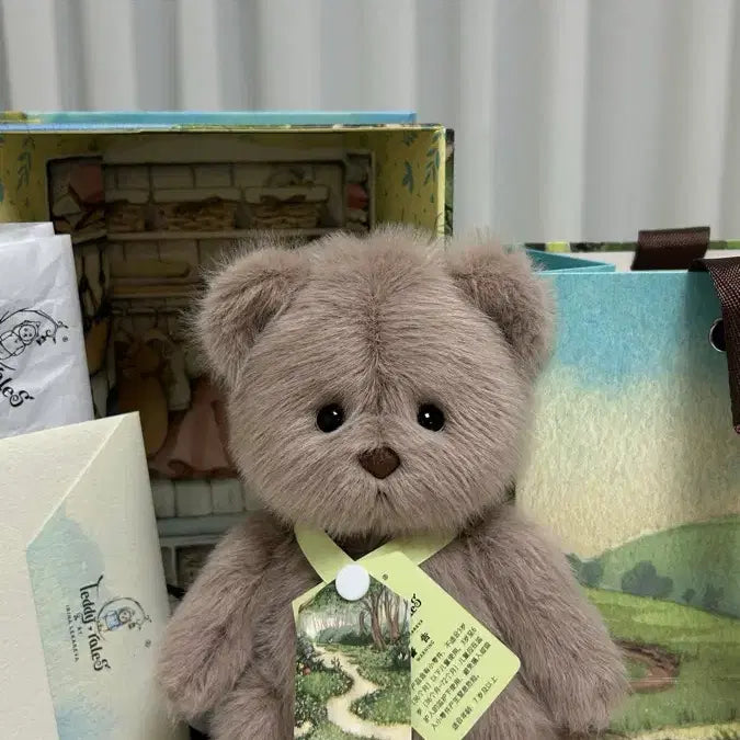 [BUNJANG] Teddy Tales Brownie Bear Long Fur S Limited Edition / 26일 오늘만 이 가격/테디테일즈 브라우니 베어 장모S 새상품