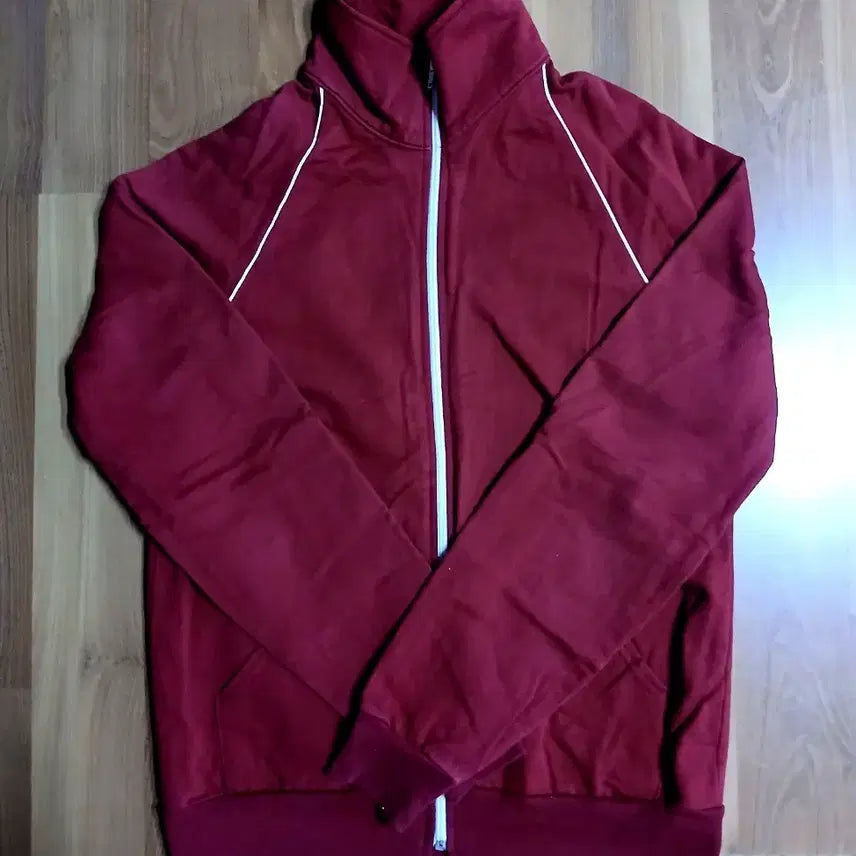 [BUNJANG] American Apparel Zip-Up Jacket (Burgundy/M) / 아메리칸어페럴 짚업 자켓 (버건디/M)