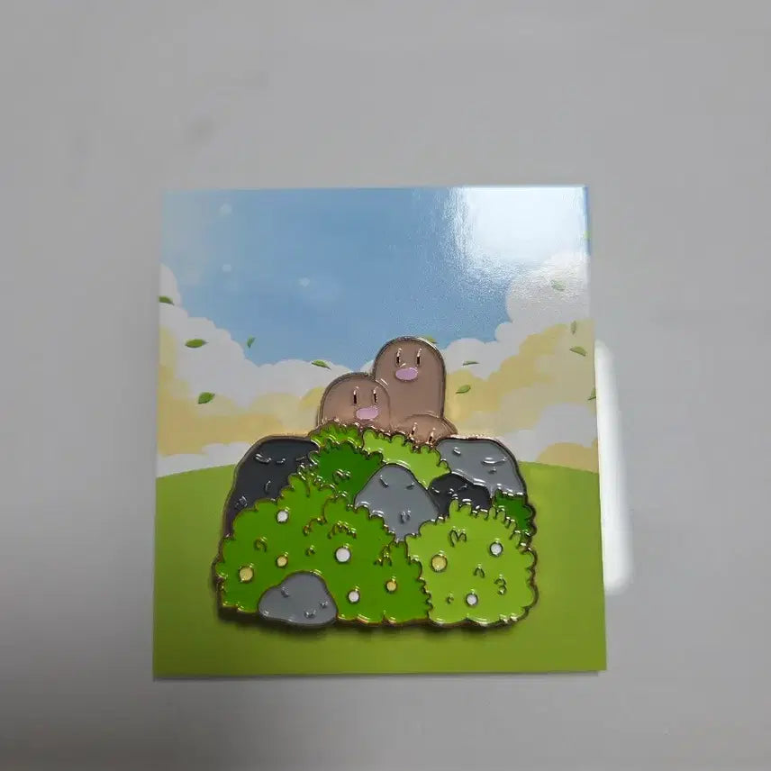 [SOLD OUT] 이삭 포켓몬 뱃지 닥트리오 팝니다