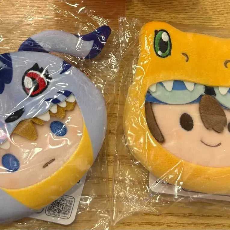 [BUNJANG] Digimon Potepote Coin Purse - Tai (Agumon) &amp; Matt (Gabumon) / 디지몬 포테포테 동전지갑