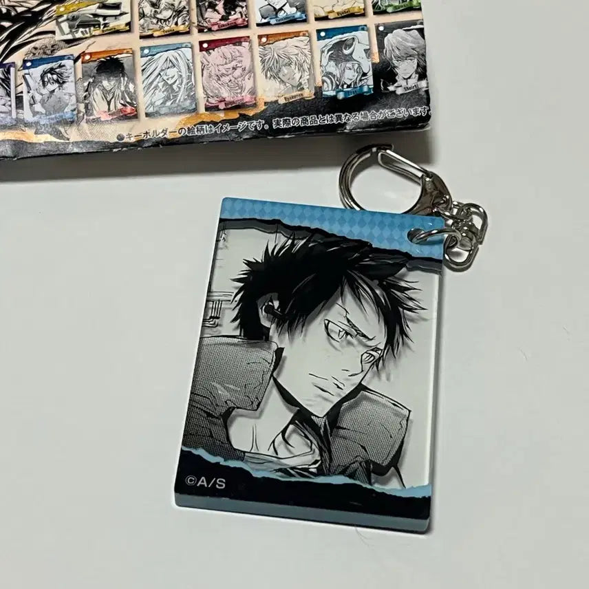 [BUNJANG] Katekyo Hitman Reborn! Yamamoto Takeshi Original Art Acrylic Keychain Jump Shop / 가히리 가정교사 히트맨 리본 아크릴 원화 키링 점프샵 중프샵 야마모토