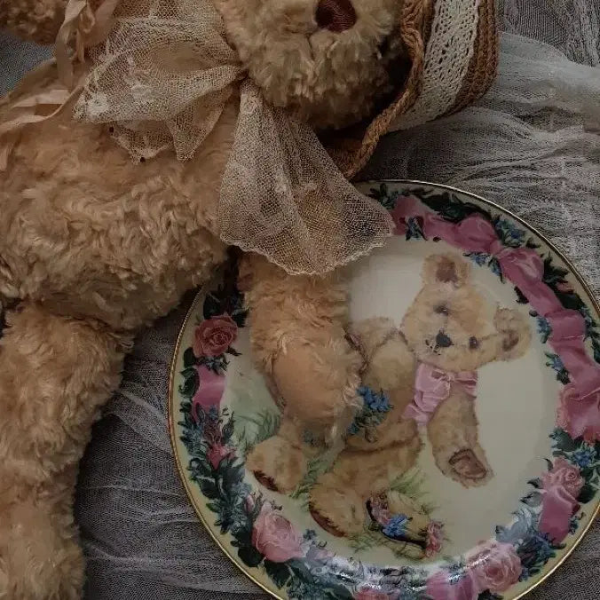 [BUNJANG] American Vintage Ted Bear Plate / 미국빈티지 테드베어
