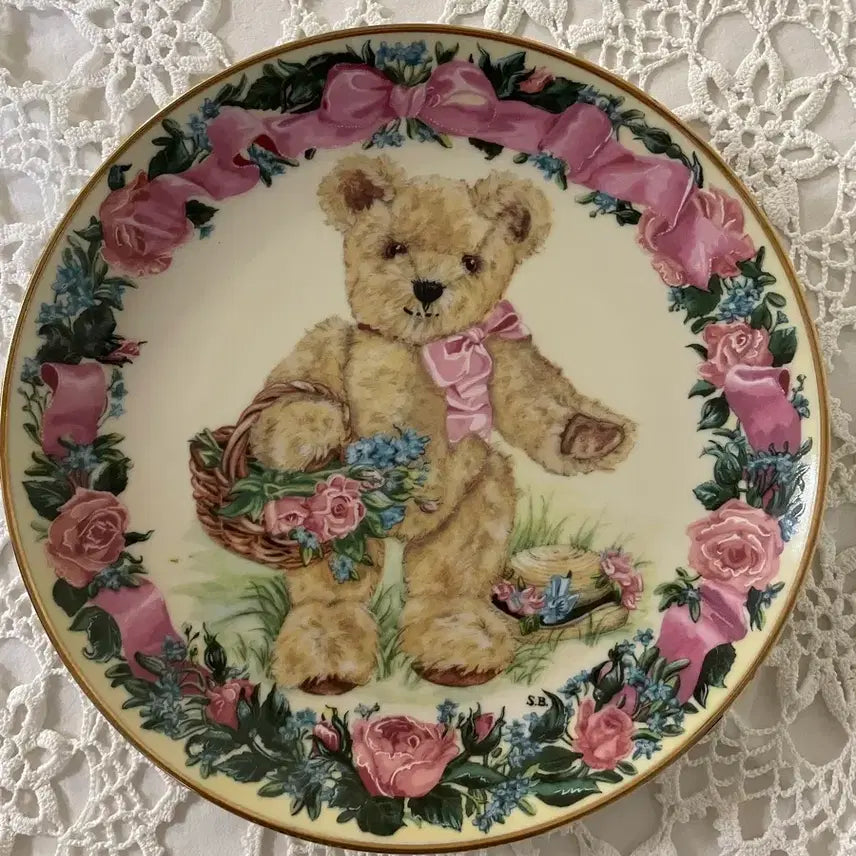 [BUNJANG] American Vintage Ted Bear Plate / 미국빈티지 테드베어