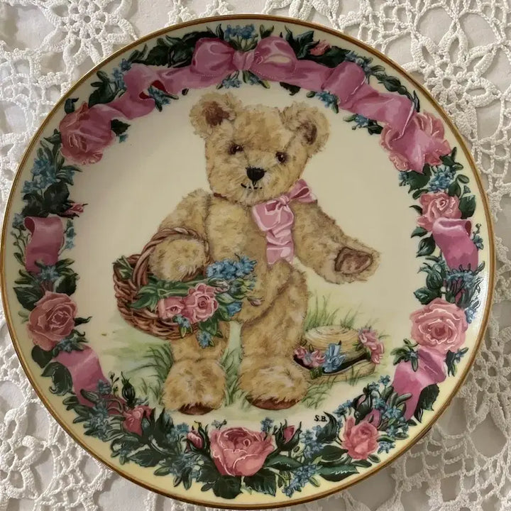 [BUNJANG] American Vintage Ted Bear Plate / 미국빈티지 테드베어