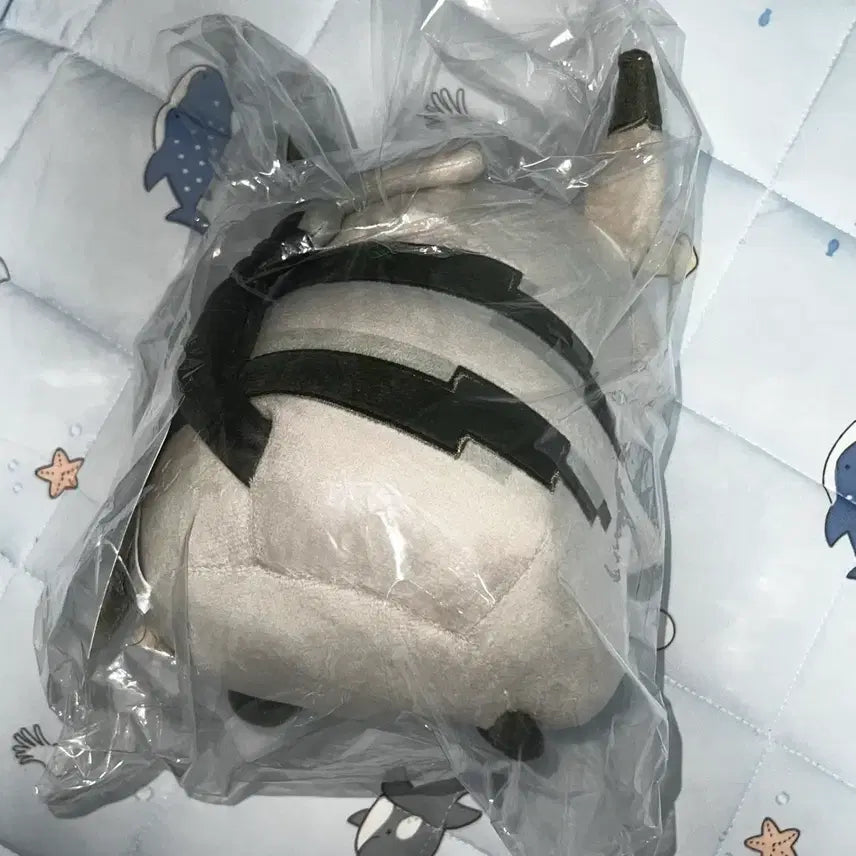 [BUNJANG] Pikachu 30th Anniversary Plush Doll (Black &amp; White Dot) / (최저가) 시작의피카츄 30주년 누이구루미 흑백도트