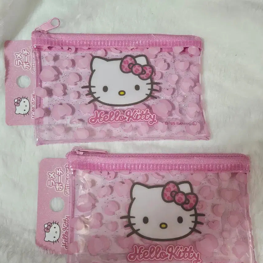 [BUNJANG] Sanrio Hello Kitty PVC Card Size Mini Pouch / 산리오 헬로키티 pvc재질 미니파우치 카드사이즈