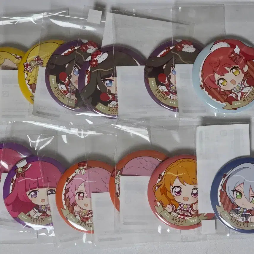 [BUNJANG] PriPara Aikatsu Hinaki Aroma Mikang Akari Hibiki Sophie Reona Juli Merchandise Set / 프리파라 아이카츠 히나키 아로마 미캉 아카리 히비키 소피 레오나 쥬리