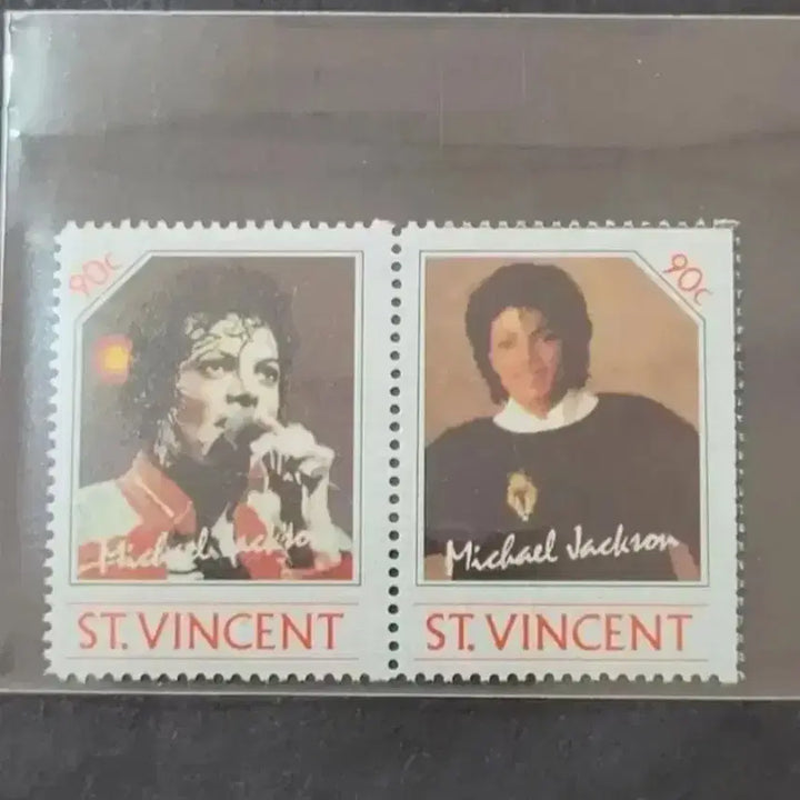 [BUNJANG] Michael Jackson 1985 US Pop Singer Stamp 2 Types (90C) / 1985년 미국팝 가수 마이클잭슨 우표(90C)  2종