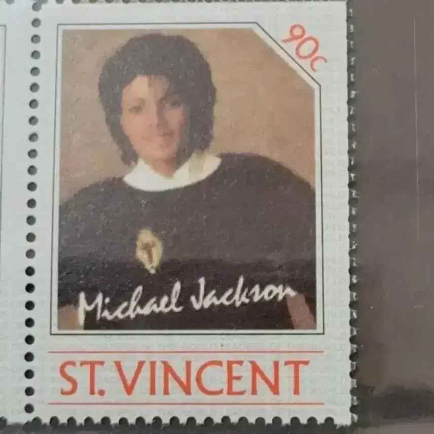 [BUNJANG] Michael Jackson 1985 US Pop Singer Stamp 2 Types (90C) / 1985년 미국팝 가수 마이클잭슨 우표(90C)  2종